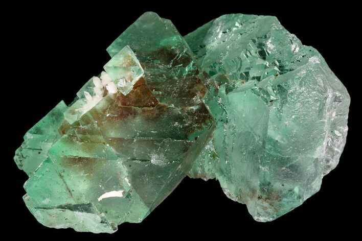 Green Fluorite Crystal Cluster - South Africa #111566